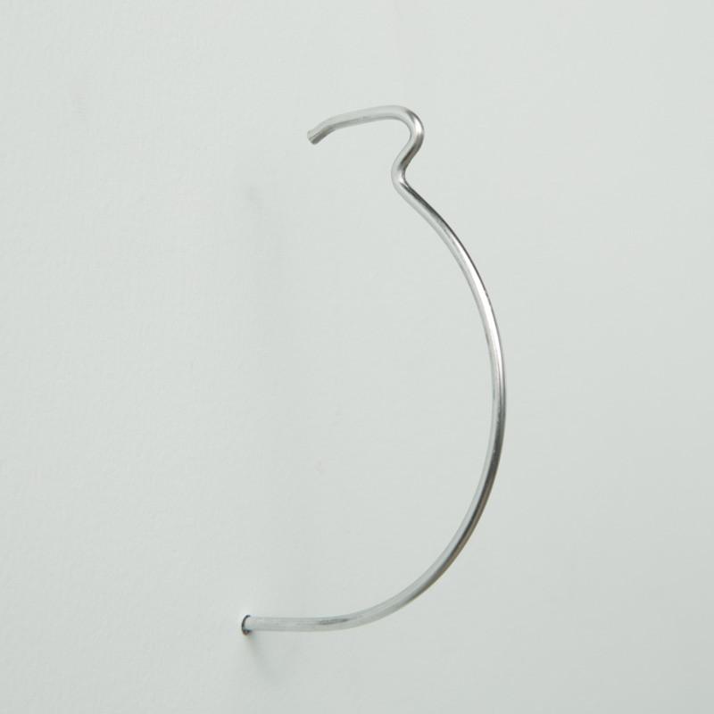 Hangman Stainless Steel J-Hook requires no tools to install.