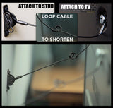 TV Anti-Tip Kit - Hangman Products
