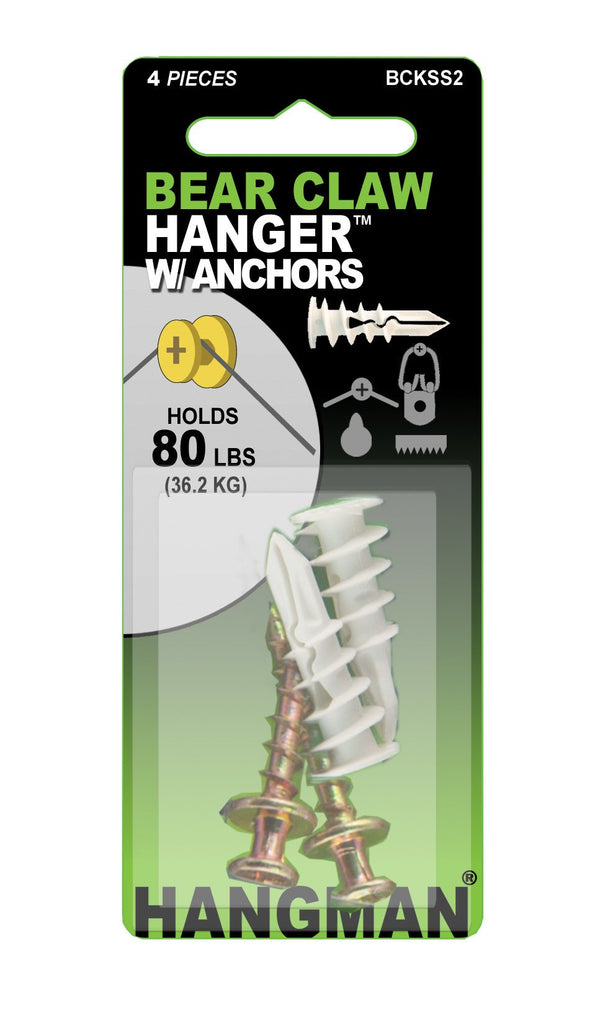 Hangman Gold Bear Claw Hangers