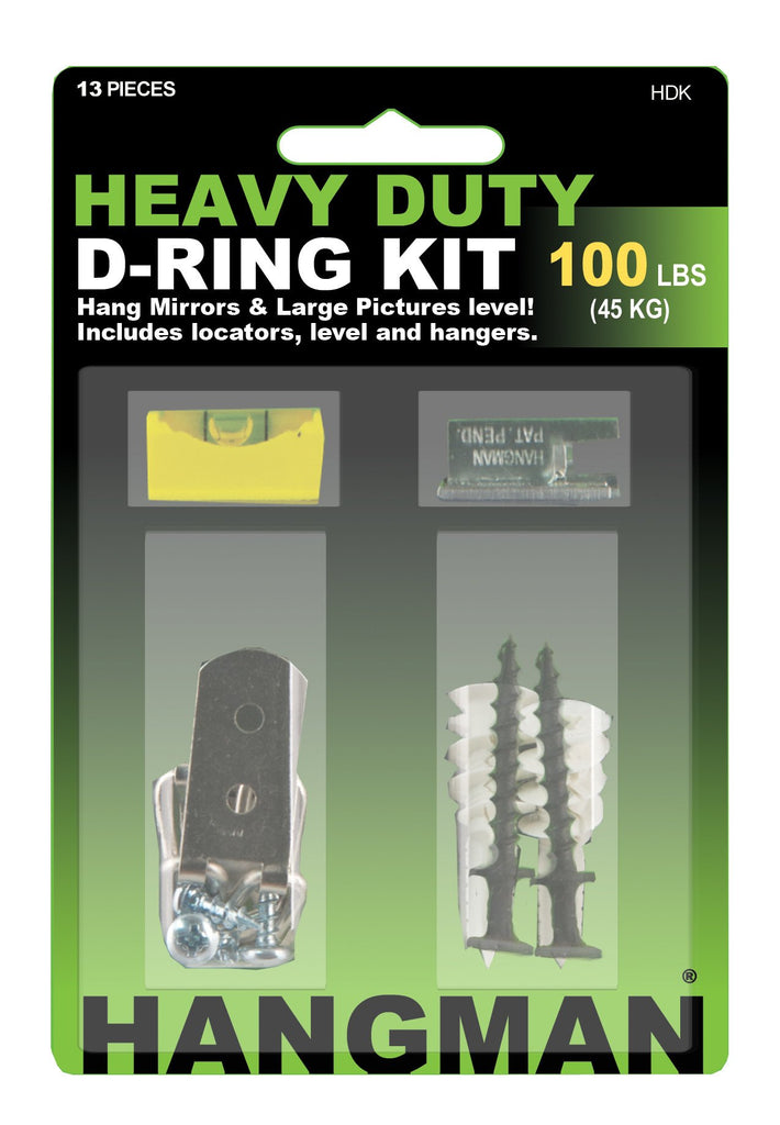 Hangman Heavy Duty D-Ring Holds up to 100 lbs.