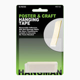 Poster & Craft Tape (Pre-Cut Tabs) - Hangman Products